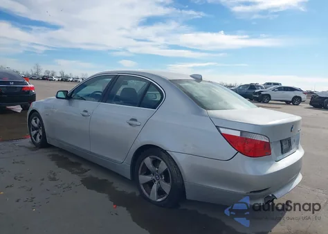 2007 BMW 525I from USA, damaged, VIN WBANE53527CW66701